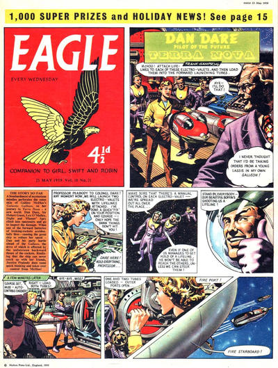 Cover for Eagle (Longacre Press, 1959 series) #v10#21
