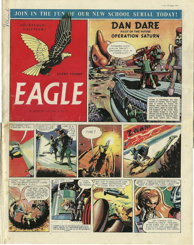 Cover for Eagle (Hulton Press, 1950 series) #v4#21