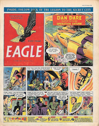 Cover for Eagle (Hulton Press, 1950 series) #v5#8