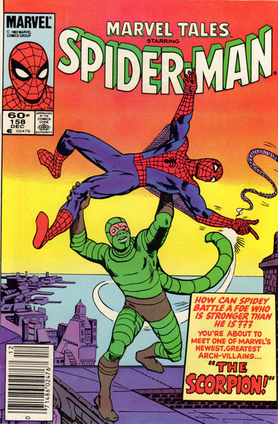 Cover for Marvel Tales (Marvel, 1966 series) #158 [Newsstand]