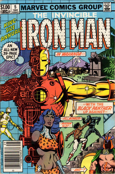 Cover for Iron Man Annual (Marvel, 1976 series) #5 [Newsstand]