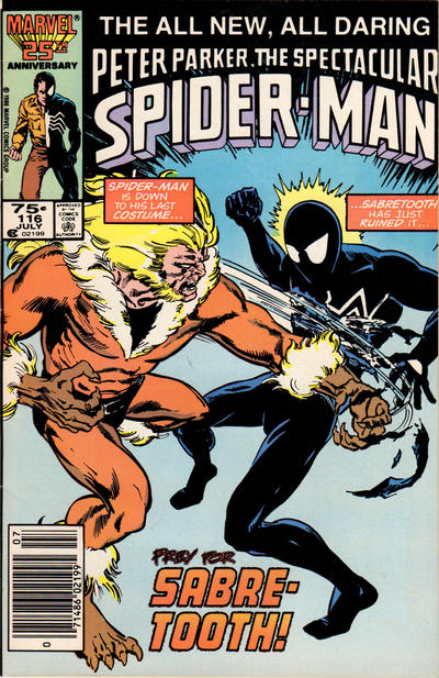 Cover for The Spectacular Spider-Man (Marvel, 1976 series) #116 [Newsstand]