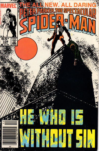 Cover for The Spectacular Spider-Man (Marvel, 1976 series) #109 [Newsstand]