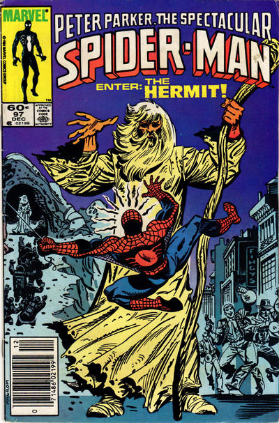 Cover for The Spectacular Spider-Man (Marvel, 1976 series) #97 [Newsstand]