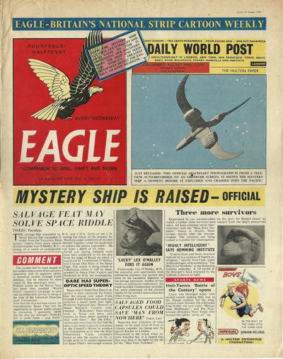 Cover for Eagle (Hulton Press, 1950 series) #v6#33