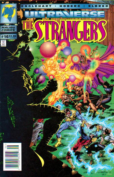 Cover for The Strangers (Malibu, 1993 series) #16 [Newsstand]