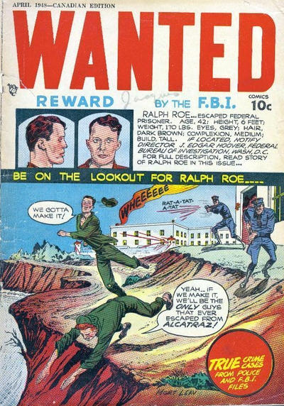 Cover for Wanted Comics (Publications Services Limited, 1948 series) #12