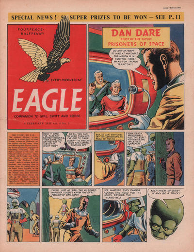 Cover for Eagle (Hulton Press, 1950 series) #v6#5