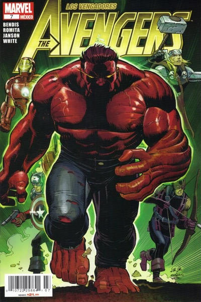 Cover for Los Vengadores, the Avengers (Editorial Televisa, 2011 series) #7