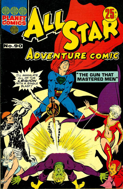 Cover for All Star Adventure Comic (K. G. Murray, 1959 series) #90