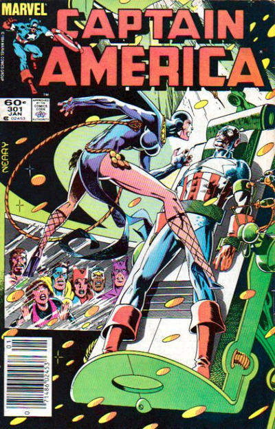 Cover for Captain America (Marvel, 1968 series) #301 [Newsstand]