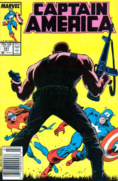 Cover for Captain America (Marvel, 1968 series) #331 [Newsstand]