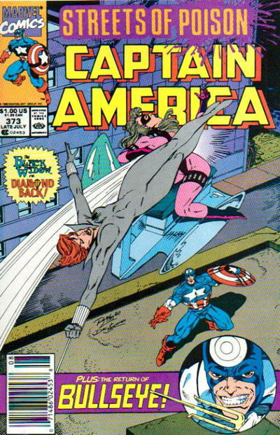 Cover for Captain America (Marvel, 1968 series) #373 [Newsstand]