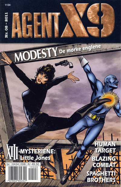 Cover for Agent X9 (Hjemmet / Egmont, 1998 series) #8/2011