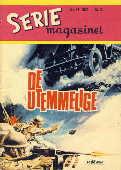 Cover for Seriemagasinet (Serieforlaget / Se-Bladene / Stabenfeldt, 1951 series) #11/1972