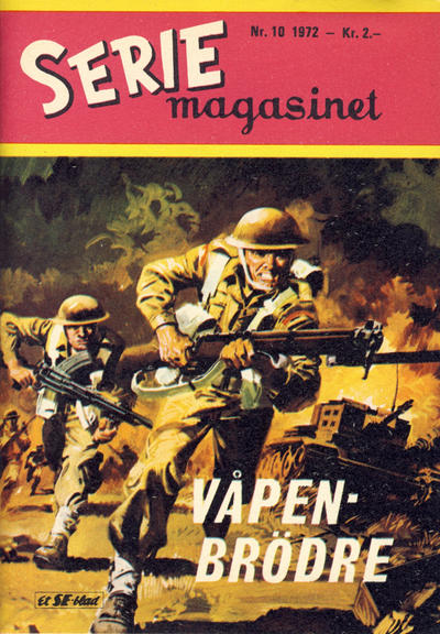 Cover for Seriemagasinet (Serieforlaget / Se-Bladene / Stabenfeldt, 1951 series) #10/1972