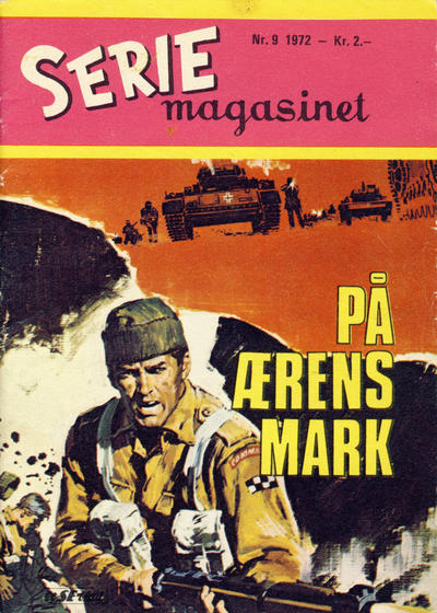 Cover for Seriemagasinet (Serieforlaget / Se-Bladene / Stabenfeldt, 1951 series) #9/1972