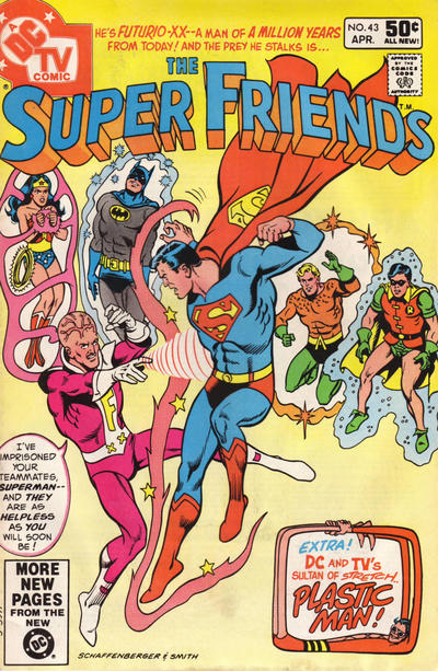 Cover for Super Friends (DC, 1976 series) #43 [Direct]