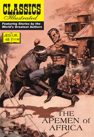 Cover for Classics Illustrated (JES) (Classic Comic Store, 2008 series) #48 - The Apemen of Africa