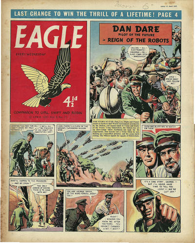 Cover for Eagle (Hulton Press, 1950 series) #v8#15