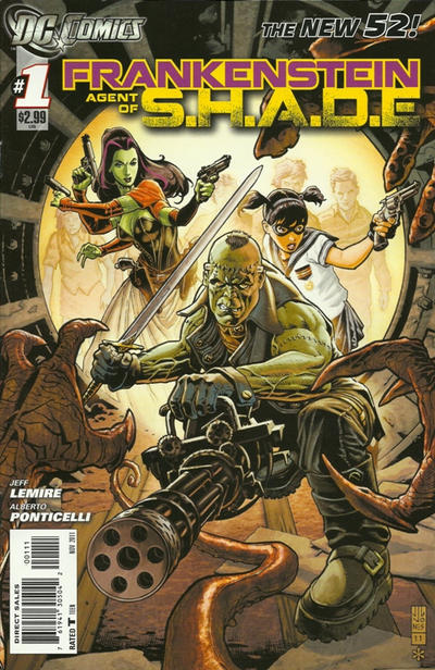 Cover for Frankenstein, Agent of S.H.A.D.E. (DC, 2011 series) #1