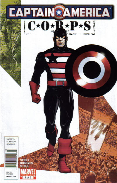 Cover for Captain America Corps (Marvel, 2011 series) #3
