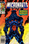 Cover Thumbnail for Micronauts (1984 series) #15 [Newsstand]