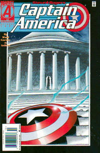 Cover for Captain America (Marvel, 1968 series) #444 [Newsstand]