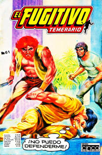 Cover Thumbnail for El Fugitivo Temerario (Editora Cinco, 1983 ? series) #61