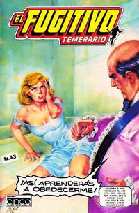 Cover Thumbnail for El Fugitivo Temerario (Editora Cinco, 1983 ? series) #43