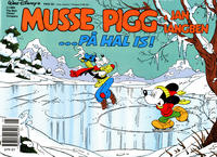 Cover Thumbnail for Musse Pigg & Jan Långben [julalbum] (Semic, 1972 series) #[1991] - ... på hal is!
