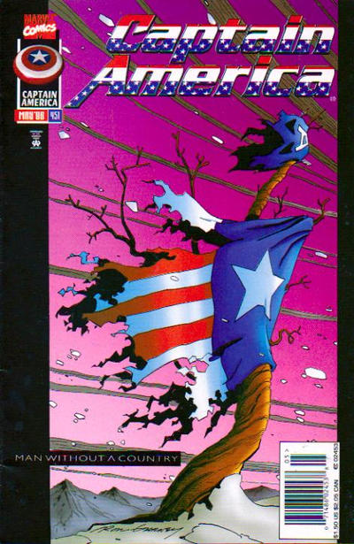 Cover for Captain America (Marvel, 1968 series) #451 [Newsstand]