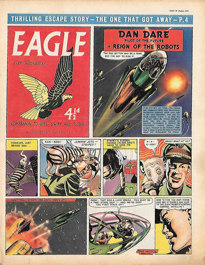 Cover for Eagle (Hulton Press, 1950 series) #v8#35