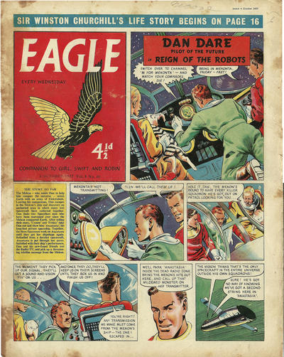 Cover for Eagle (Hulton Press, 1950 series) #v8#40