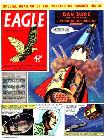 Cover for Eagle (Hulton Press, 1950 series) #v9#2