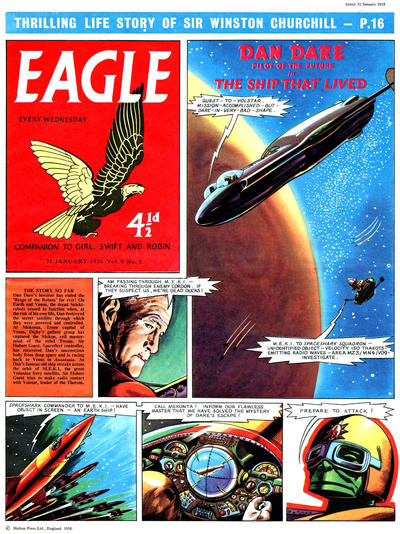 Cover for Eagle (Hulton Press, 1950 series) #v9#5