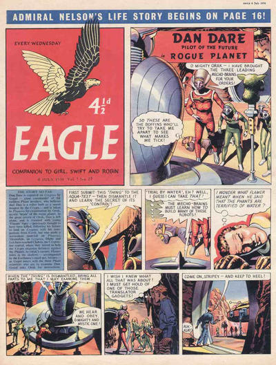 Cover for Eagle (Hulton Press, 1950 series) #v7#27