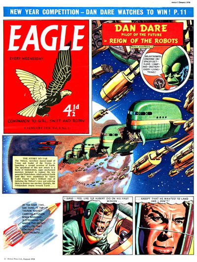 Cover for Eagle (Hulton Press, 1950 series) #v9#1