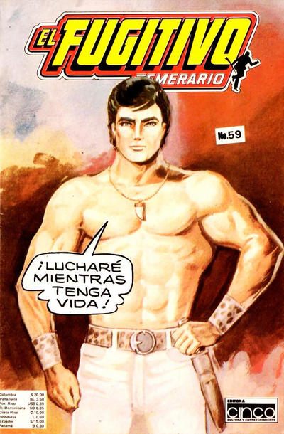 Cover for El Fugitivo Temerario (Editora Cinco, 1983 ? series) #59