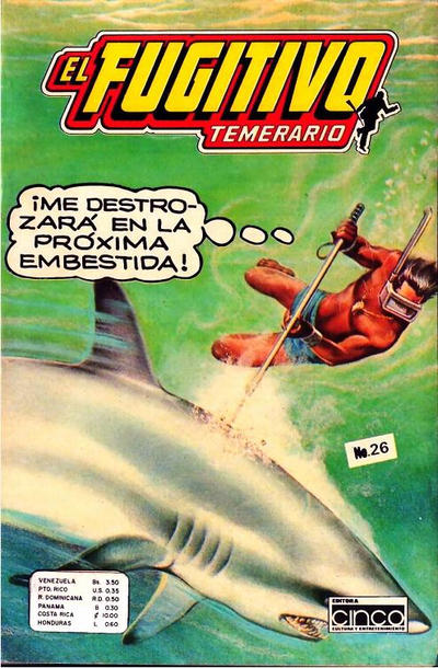 Cover for El Fugitivo Temerario (Editora Cinco, 1983 ? series) #26