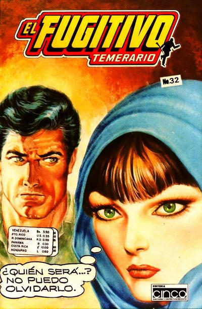 Cover for El Fugitivo Temerario (Editora Cinco, 1983 ? series) #32
