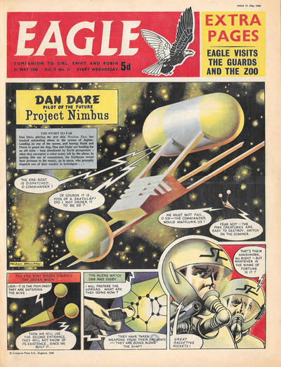 Cover for Eagle (Longacre Press, 1959 series) #v11#21