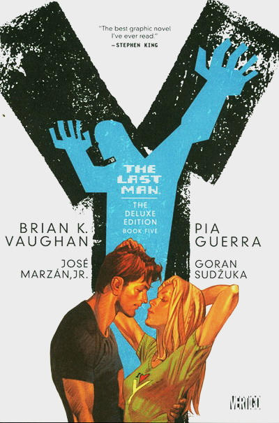 Cover for Y: The Last Man - The Deluxe Edition (DC, 2008 series) #5