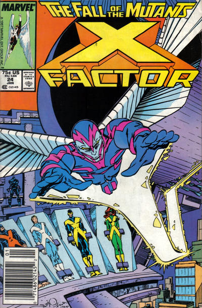 Cover for X-Factor (Marvel, 1986 series) #24 [Newsstand]