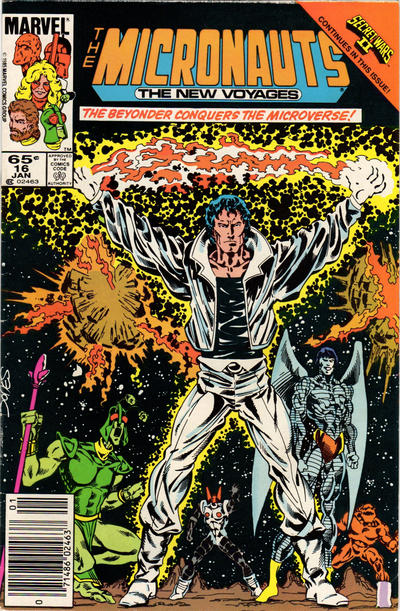 Cover for Micronauts (Marvel, 1984 series) #16 [Newsstand]