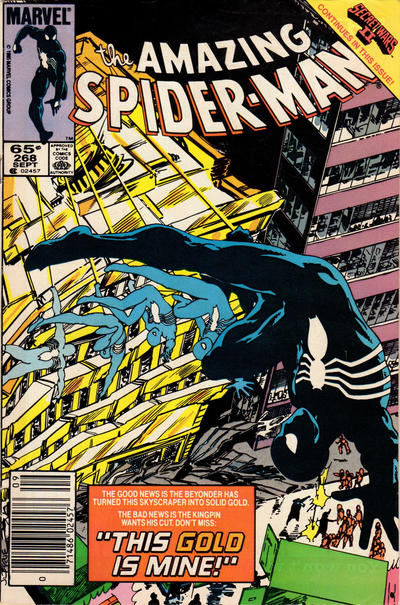 Cover for The Amazing Spider-Man (Marvel, 1963 series) #268 [Newsstand]
