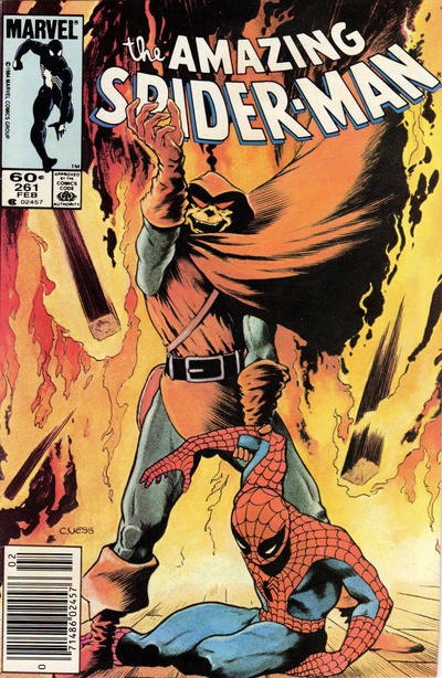 Cover for The Amazing Spider-Man (Marvel, 1963 series) #261 [Direct]