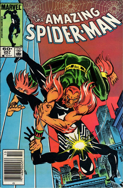 Cover for The Amazing Spider-Man (Marvel, 1963 series) #257 [Newsstand]
