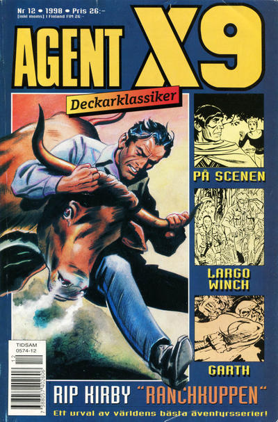 Cover for Agent X9 (Egmont, 1997 series) #12/1998