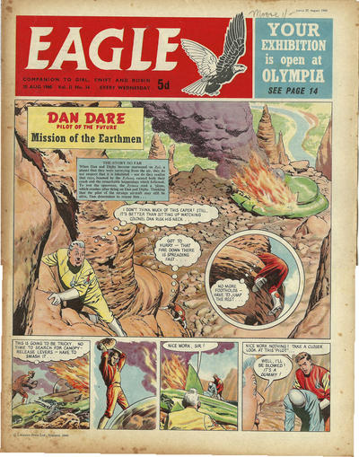 Cover for Eagle (Longacre Press, 1959 series) #v11#34